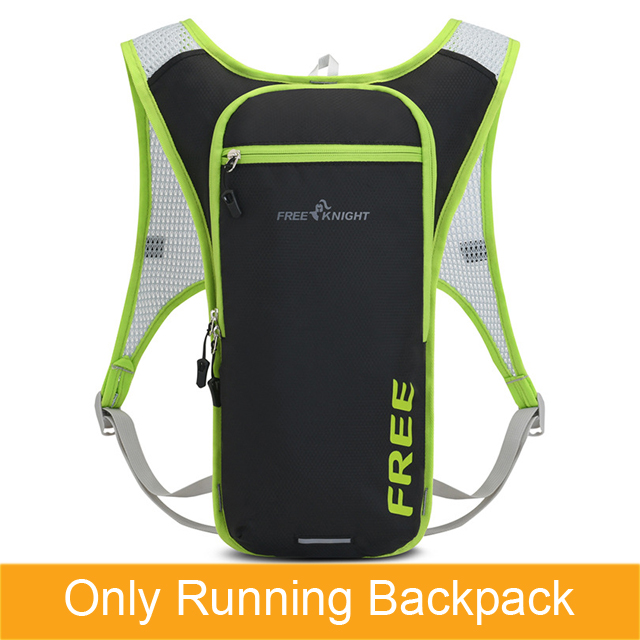 ONETOALL Running Vest Women 6L, Reflective Hydration Backpack Mens, Lightweight 150g For Trailrunning Hiking Marathon, Black Single Pack