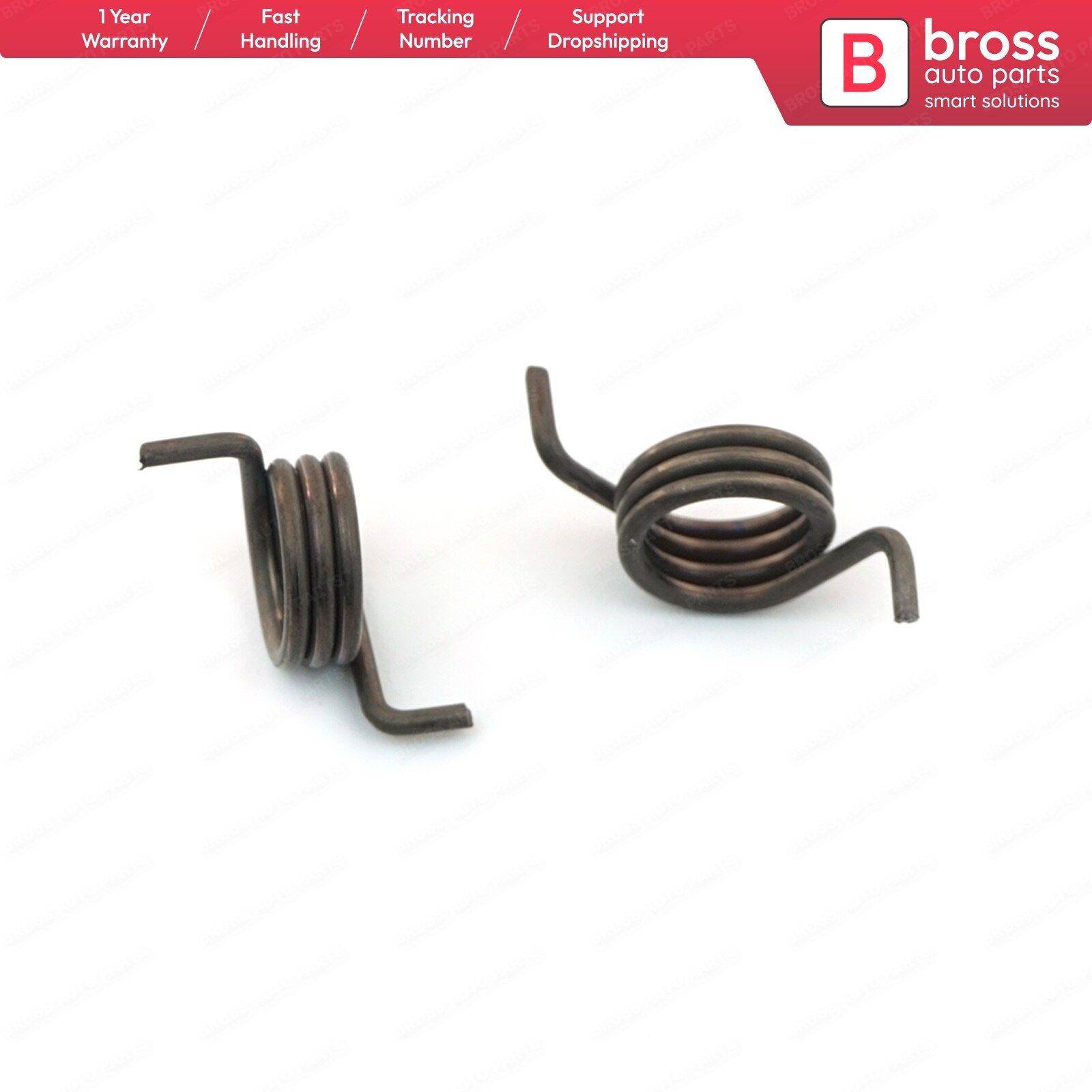 BDP653 2 Pieces Car Door Lock Actuator Repair Springs Right and Left for Mercedes A W169 B W245 R w251 ML W164 GL X164