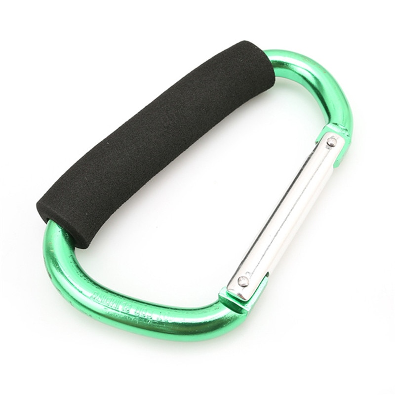 Muti-Functie 7 Kleuren Kinderwagen Haak Kinderwagen Winkelen Haak Accessoires Kinderwagen Haken Hanger Voor Baby Auto Vervoer Buggy: Green