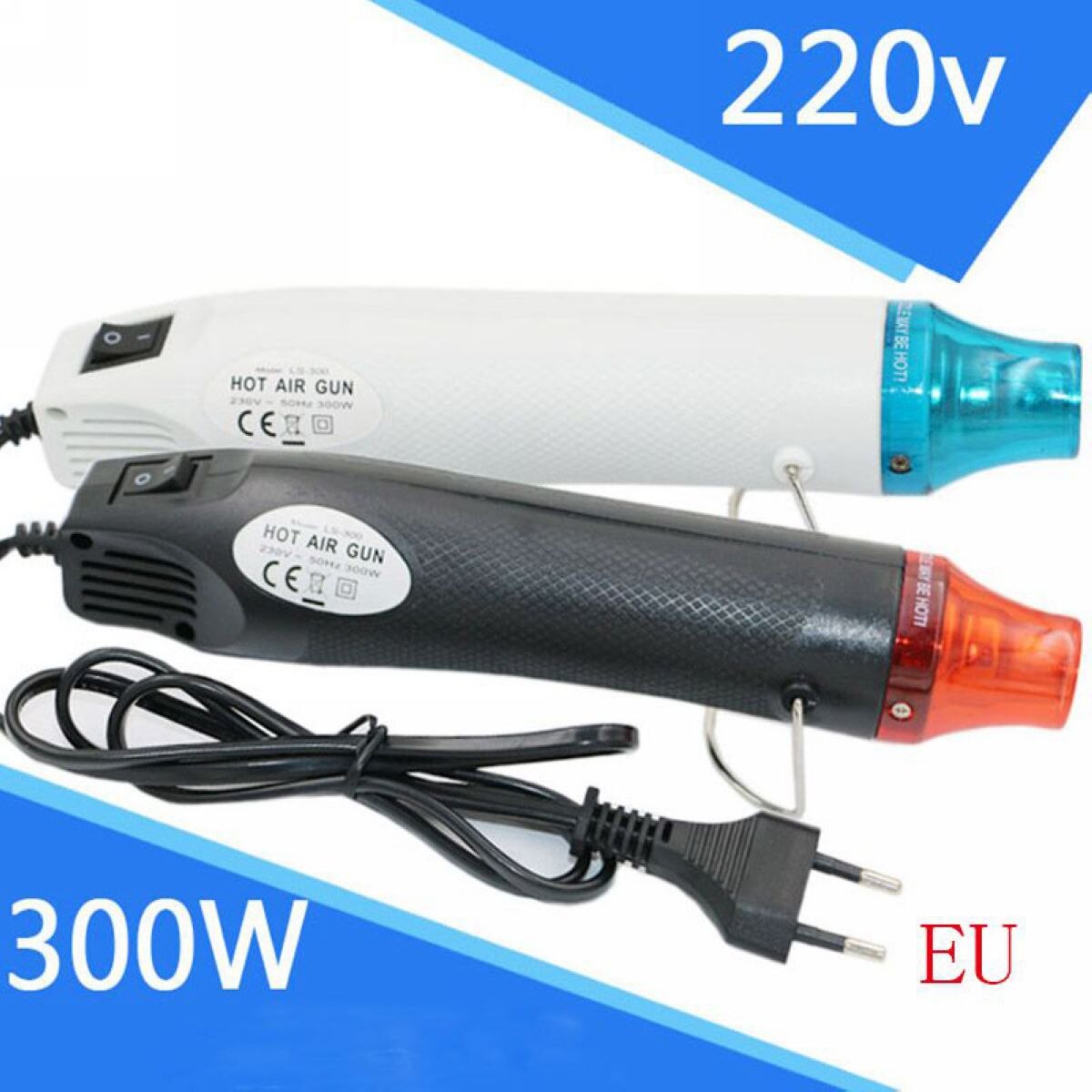 110v/220v 300w krimpkous luchtspuittemperatuur elektrische spuitmonden gereedschap