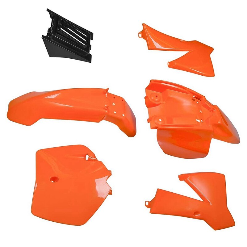 Fairing Body Fender Cover Parts Kit Orange for KTM 50 SX 50CC 50SX Mini Dirt Pit Kids for KTM50 Senior Junior Jr Sr