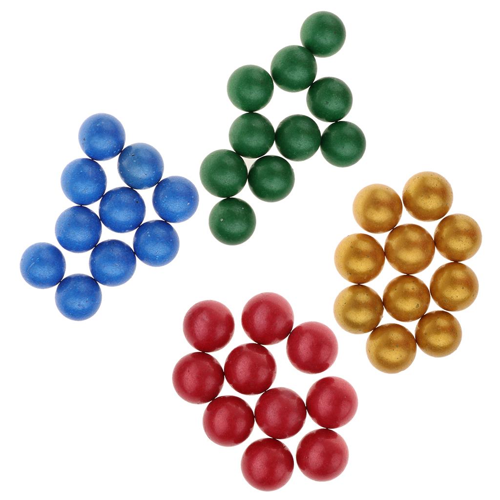 Juego de canicas de Color, canicas clásicas de vidrio de 25mm, 10 piezas