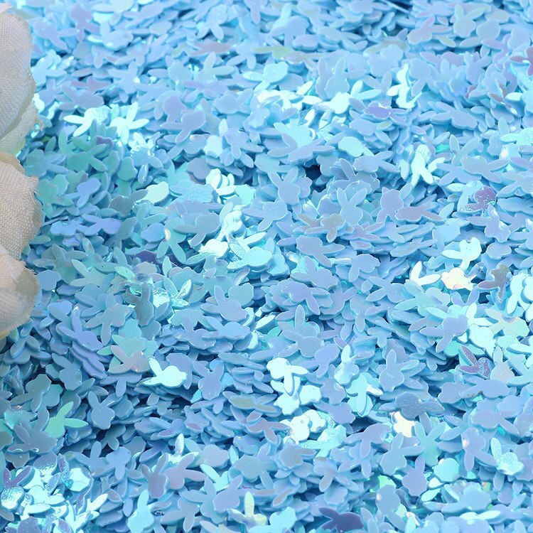 20G Konijn Hoofd Pailetten Losse Pailletten Voor Ambachten 6Mm Glitter Confetti Nagels Art Decoratie Sequin Diy Naaien Accessoires: 2