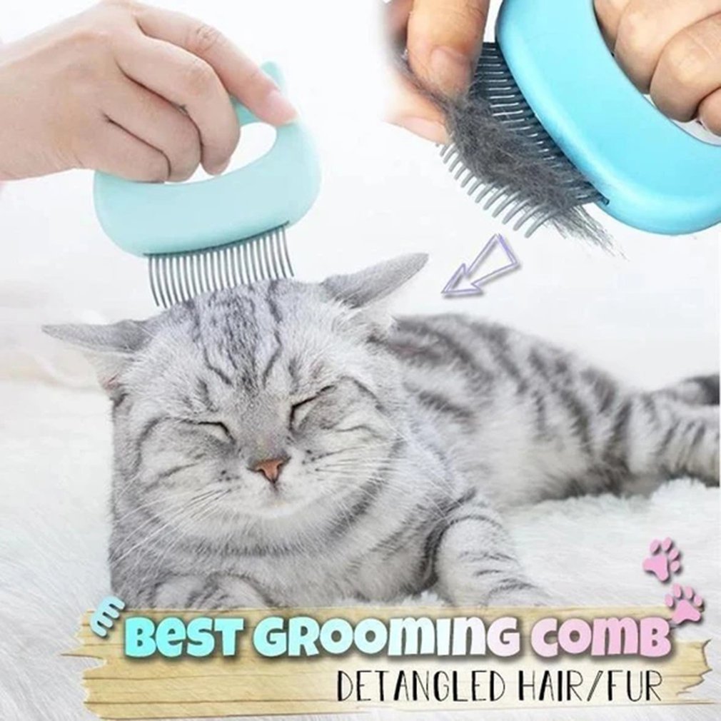 Cat and dog shaving massage comb Pet Hair Removal Massaging Shell Comb special Shaving Artifact Pet Artifact Shell Comb