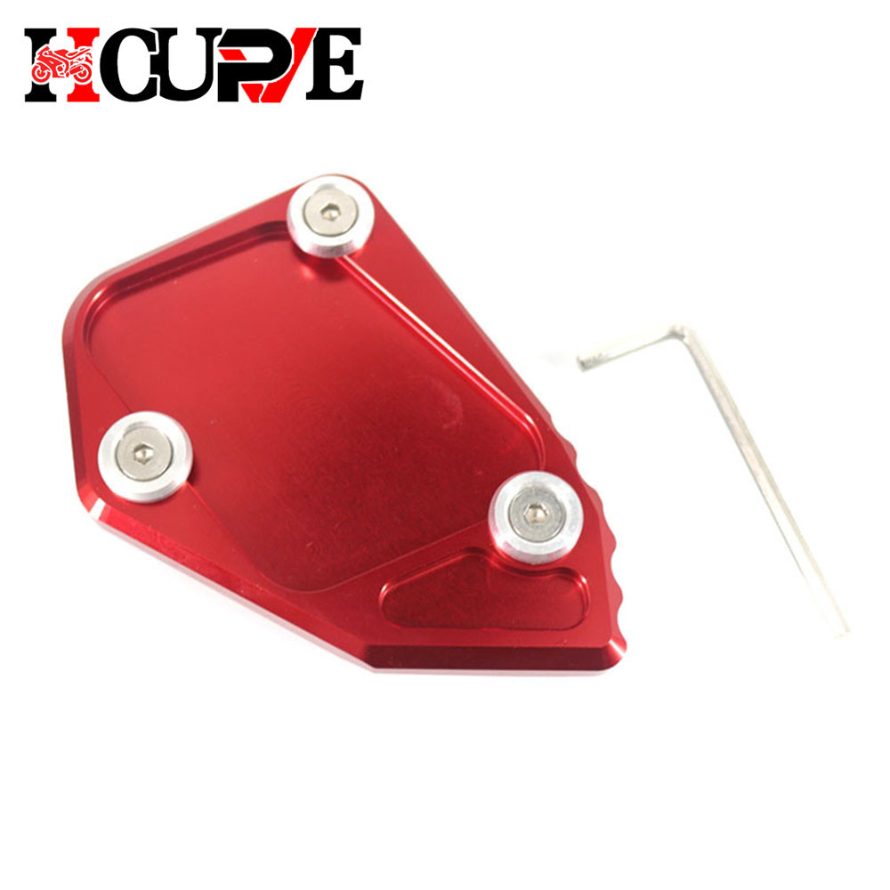Moto CNC cavalletto piede cavalletto laterale estensione piastra di supporto Pad per R1200GS ADV R 1200 GS R1200 GS Adventure 2008-2014