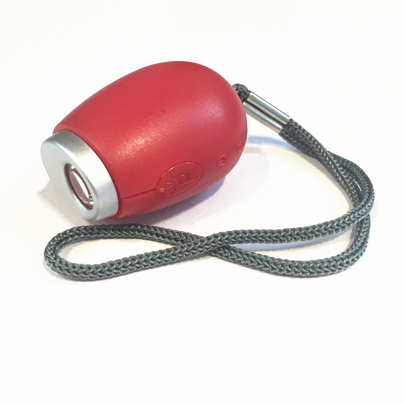 Digitale Tempo Orologio Della Proiezione Mini Orologio a Led Proiettore Torcia Elettrica Corda Appesa Piccolo Portatile: Rosso