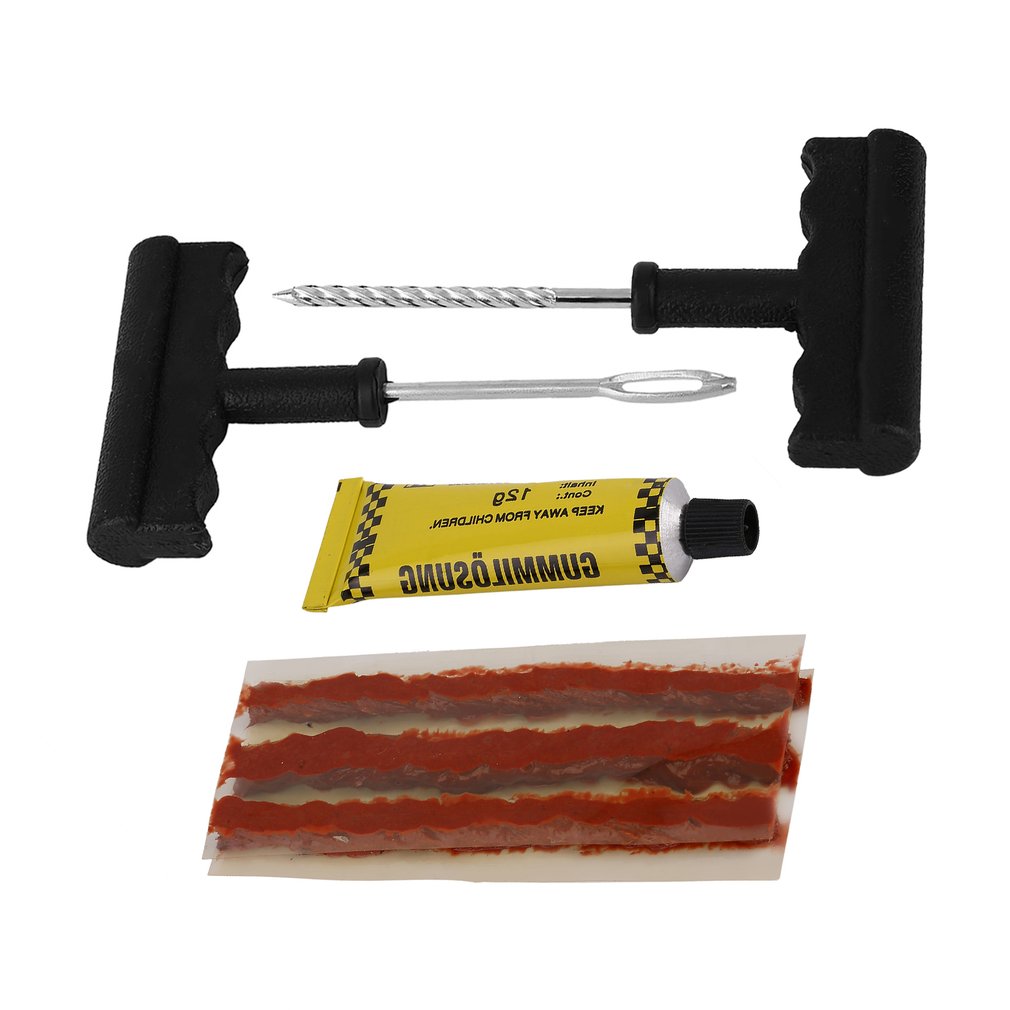 Delicate Car Tubeless Tyre Puncture Plug Repair Tools Kits Car-Styling Auto Accessories Motorcycle Bicycle Rubber Cement
