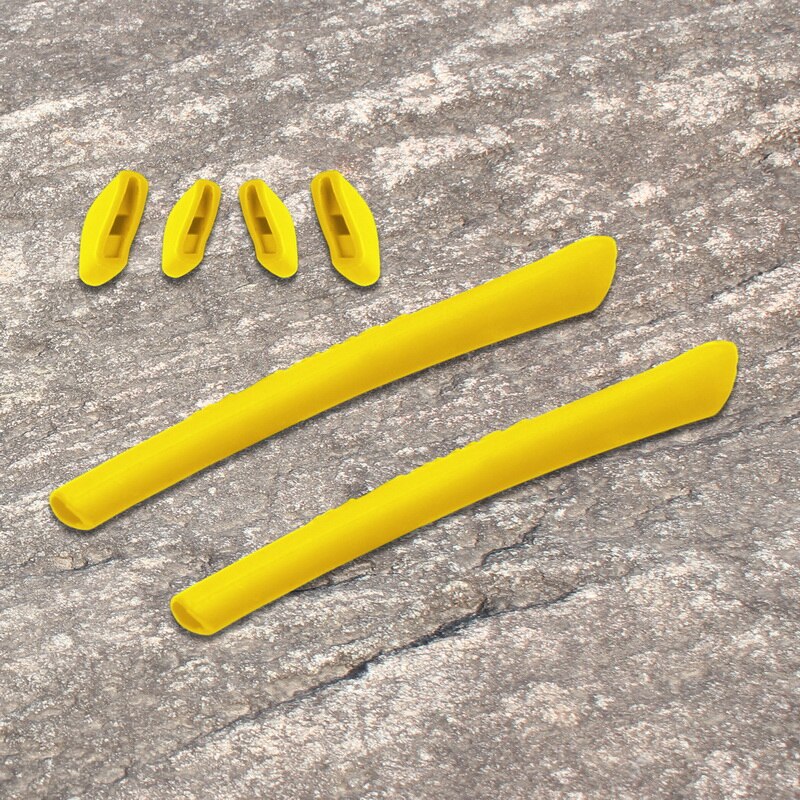 EOS Silicon Gummi Ersatz Ohr Socken Nase Pads für OAKLEY Half Jacket XLJ Sonnenbrille-Optionen: Yellow