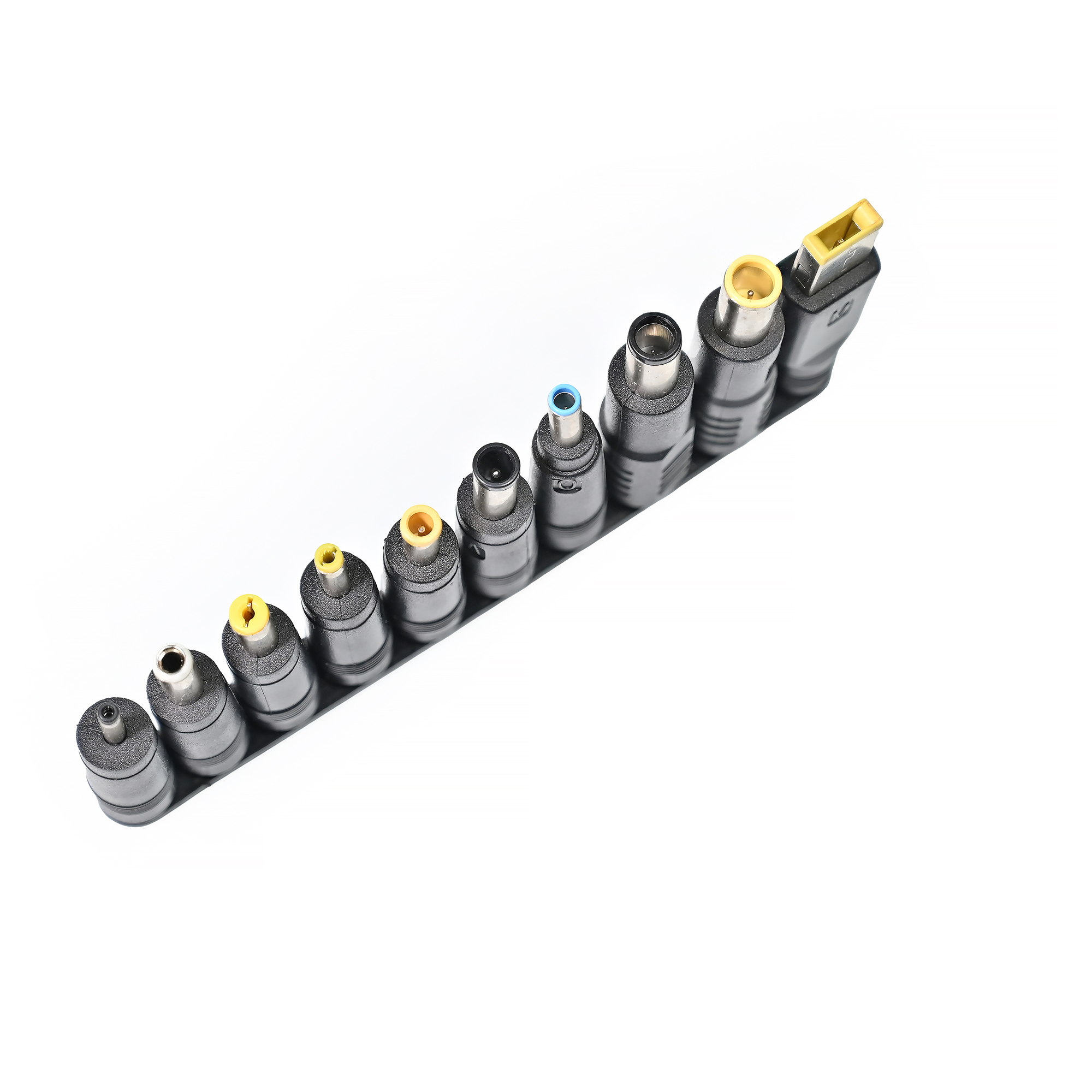 8PCS -34PCS Universal DC AC 5.5mmx2.1mm Power Adapter Tips Connector Kits for Lenovo Thinkpad Laptop Power Supply Plug Jack Sets