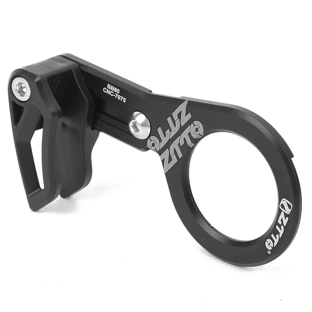 Ztto fietskettinggeleider ultralichte kettingkast mountainbike kettinggeleider klembevestiging voor 32-40t ronde en 32t-38t ovale kettingbladen