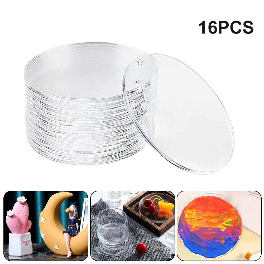 4 zoll klar Kreis Acryl Scheiben Plexiglas Blatt Für Runde Kuchen Festplatten Halfter Diy Handwerk Weihnachten Ornamente Backen Waren werkzeug