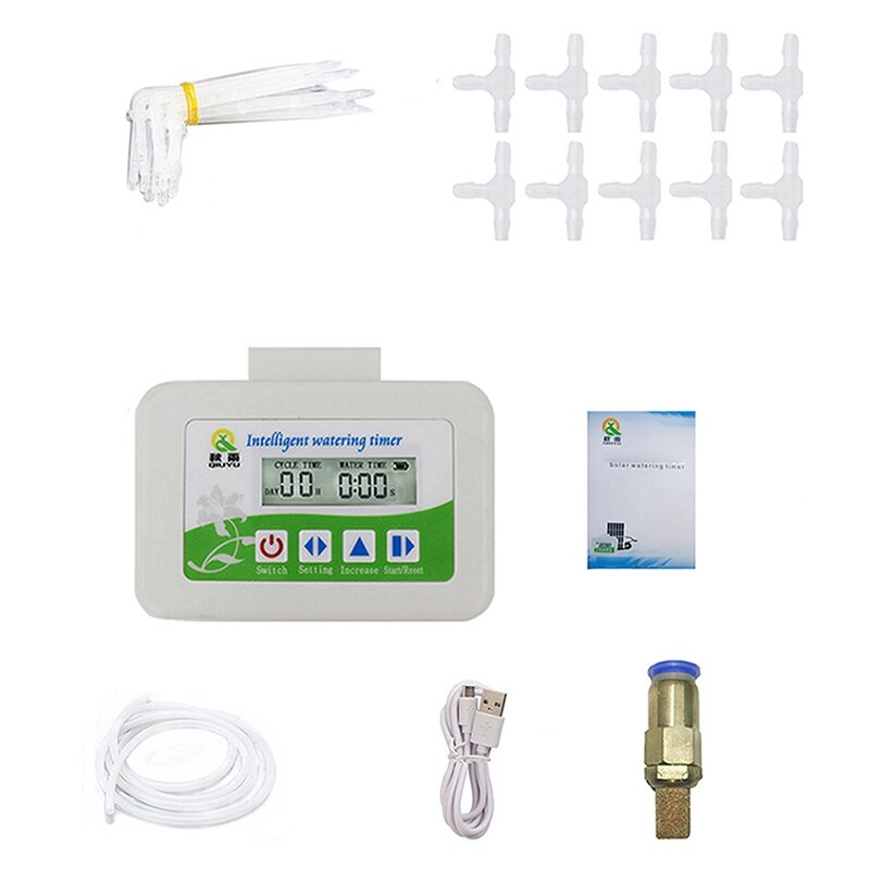 ECOWITT Bewässerungscomputer WFC01, Automatische Garten Bewässerungssystem mit APP, Gartenbewässerung mit WiFi Gateway, wasserdichte Steuerung Bewässerungsuhr, Wasser Timer für Landwirtschaft WH51