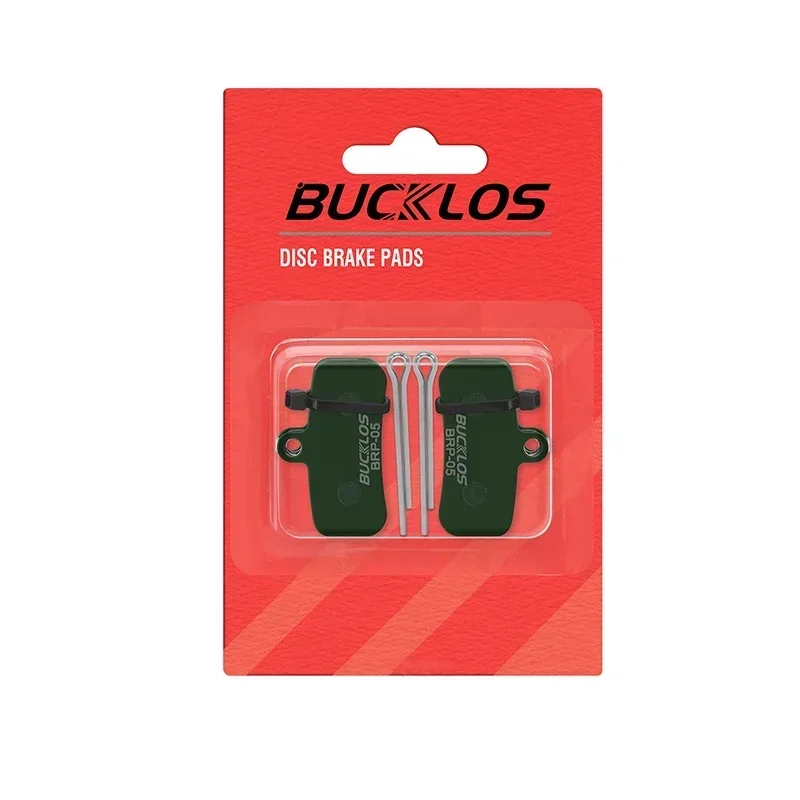 BUCKLOS plaquettes de frein de vélo pour Shimano BR-M8120 M7120 M8020 D01S D03S plaquette de frein à disque résine céramique cuivre fritté 1/2/5 paires: green