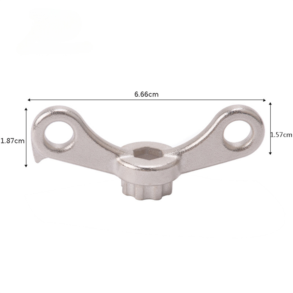 Bicycle Crank Removal Tool MTB Road Bike Crankset Crank Arm Wheel Wrench For Shimano Crank Cover Cycling Repair Spanner Tools