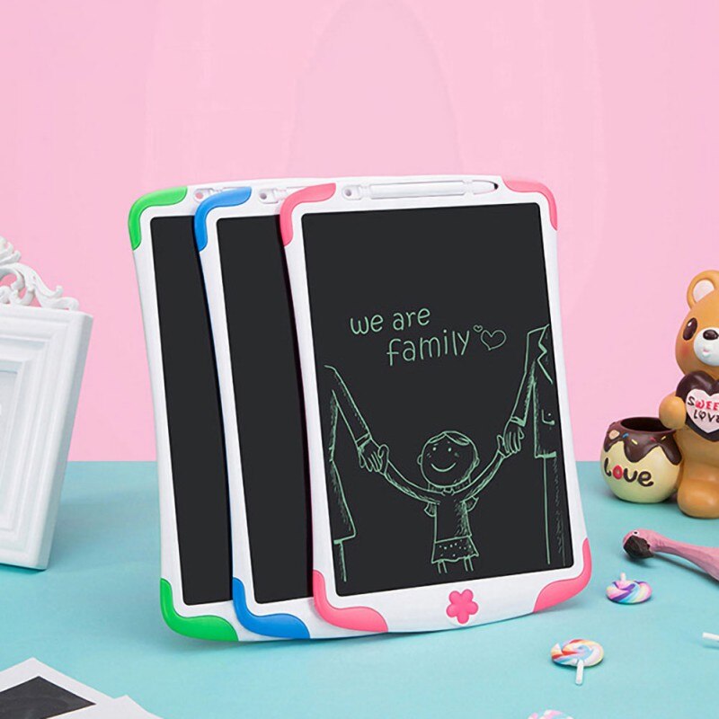 LCD Writing Drawing Tablet Kids Children Home School Durable Screen Doodle Board