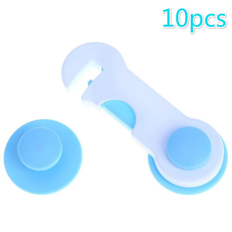 1/5/10PCS Multi-use Baby Drawer Lock Plastic Security For Cabinet Refrigerator Window Closet Protect Toddler Safety Protector: 06