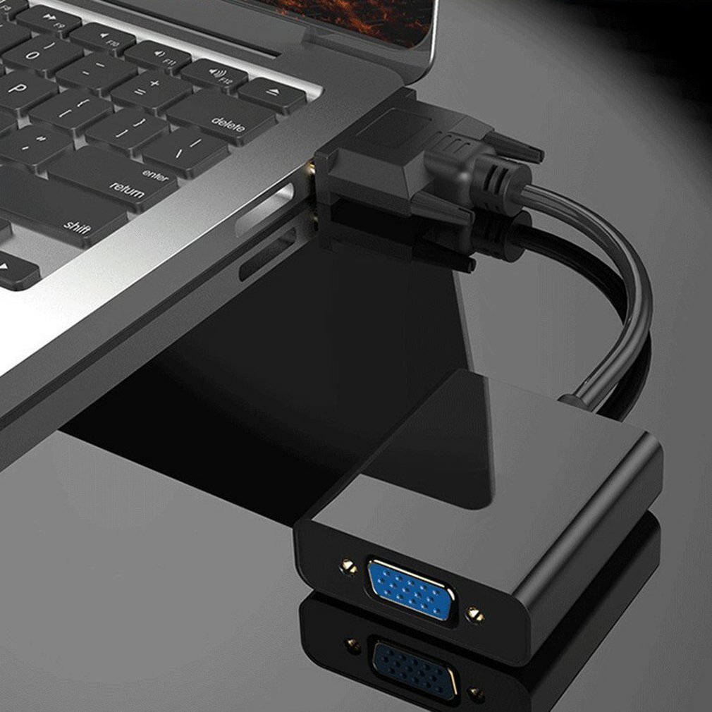 DVI-D Adapter DVI To VGA Full Hd 1080p Cable Videos Converter 24 + 1 25 Pin To 15 Pin Cable Converter Computer DVI To VGA