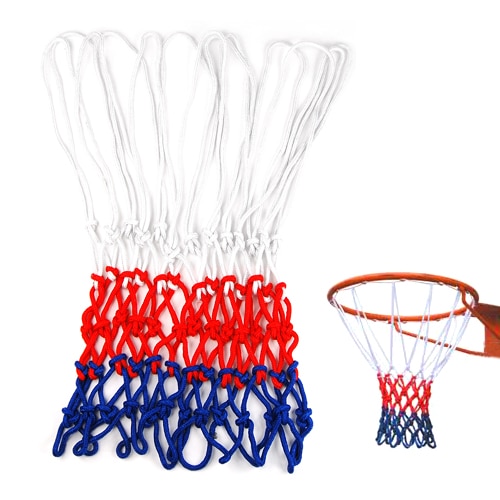 Syr standard sportsnylon holdbart all-weather match træning basketball net