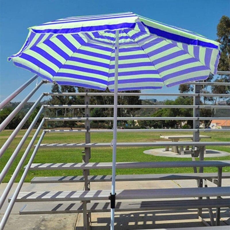 T84E Outdoor Paraplu Base Flexibele Parasol Houder Ijzer Parasol Stand Vaste Clip Tuin Balkon Binnen 35Mm Stand Base