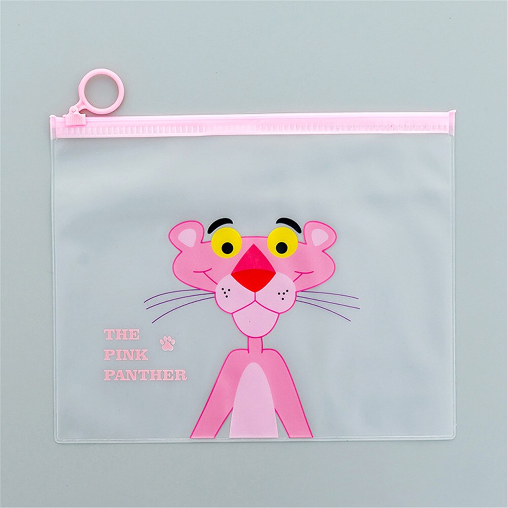 Korean Transparent Lovely Girl's Heart Document Bag File Folder Unicorn Receiving Bag Office Stationery B004: 06