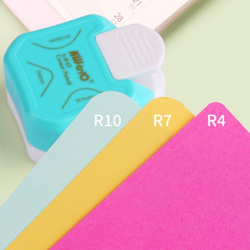 KW-TRIO 4mm 7mm 10mm Corner Rounder Border Punch Corner Punch Scrapbooking for DIY Handmade Crafts