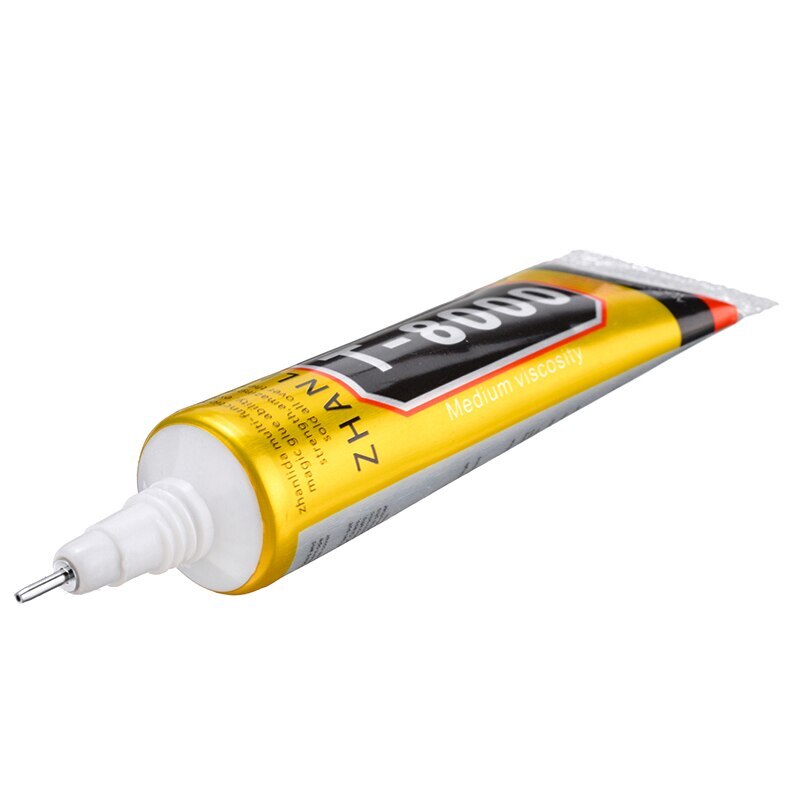 Adhesivo Industrial multiusos T8000, 15ml, superadhesivo para reparación de pantalla táctil de teléfono móvil, fijación de marco, pegamento de vidrio de pantalla