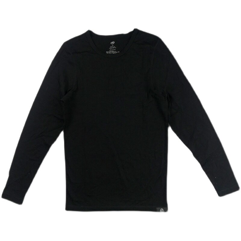 Chemise homme et enfant, mérinos, 200 laine mérinos, couche de Base, manches longues, séchage rapide, sous-vêtements thermiques, taille américaine, 100%
