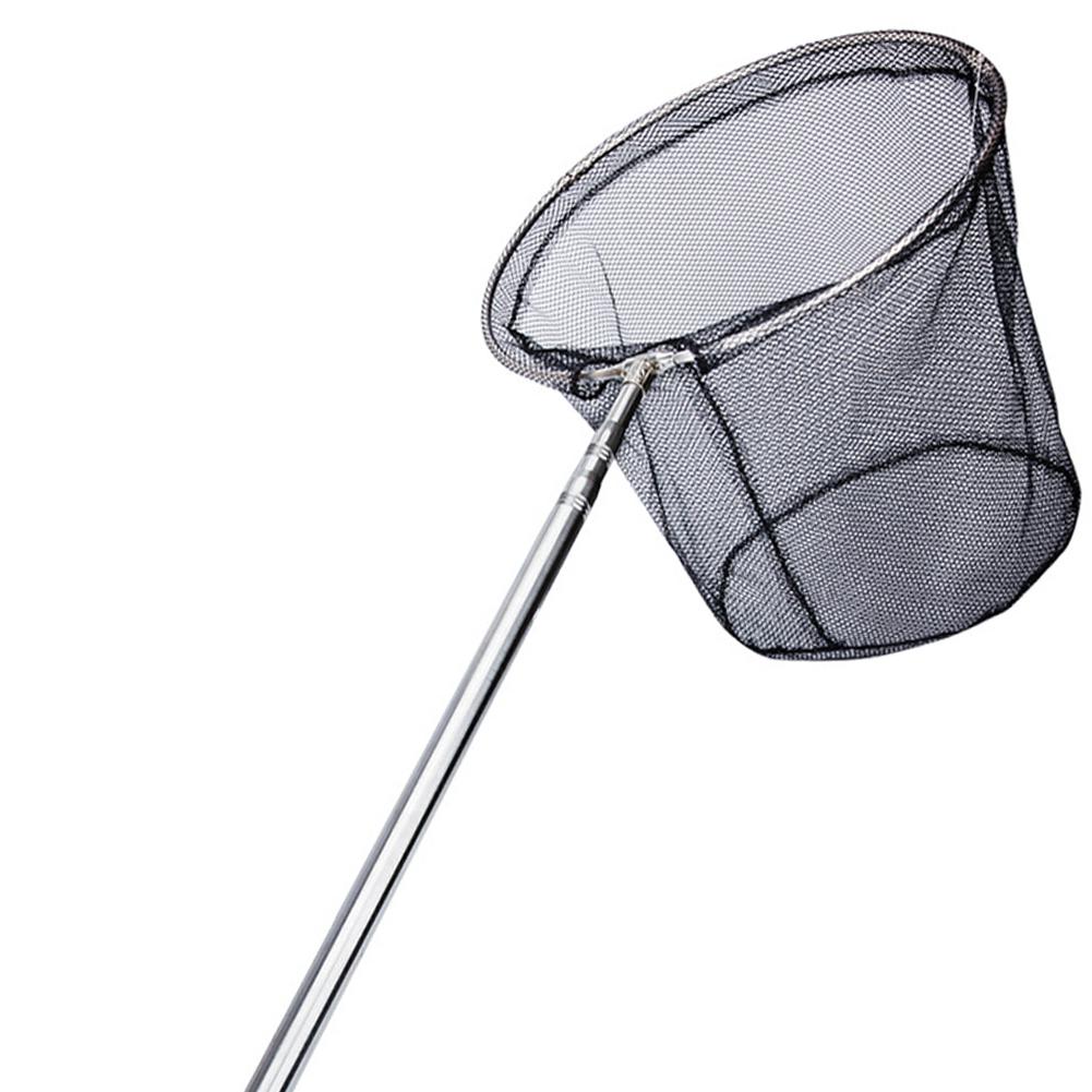 Positioning Stainless Steel Fishing Net Foldable Dip Net Fishing Net Pocket