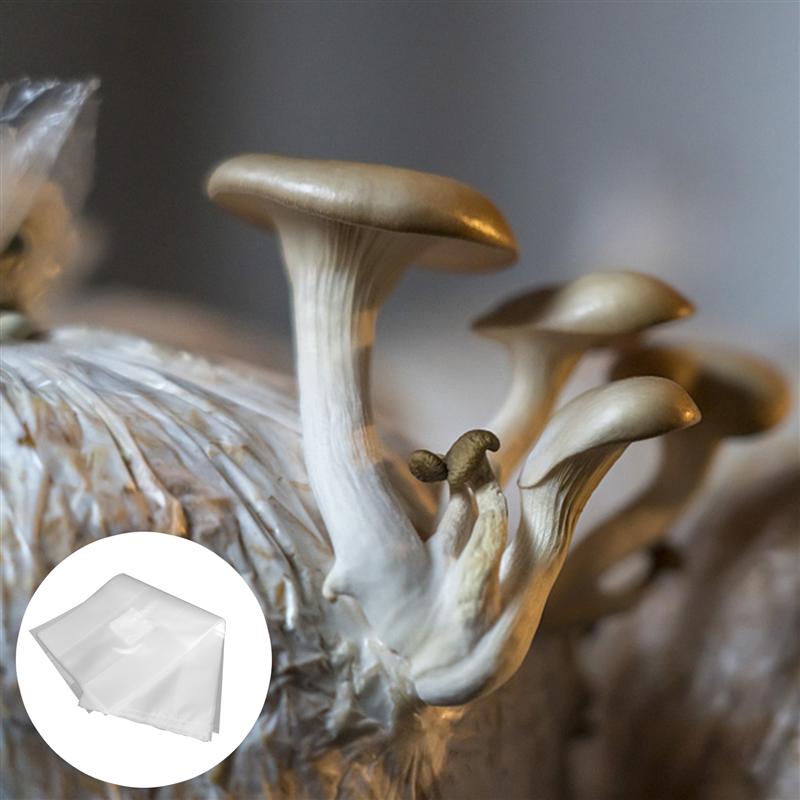 20 Pcs Mushroom Growing Bags Breathable Mushroom Spawn Bags Mushroom Cultivation Bag