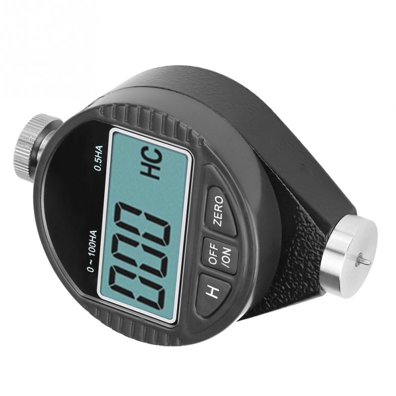 Digital 100HD A Durometer Shore Rubber Hardness Tester LCD Display Meter With Box