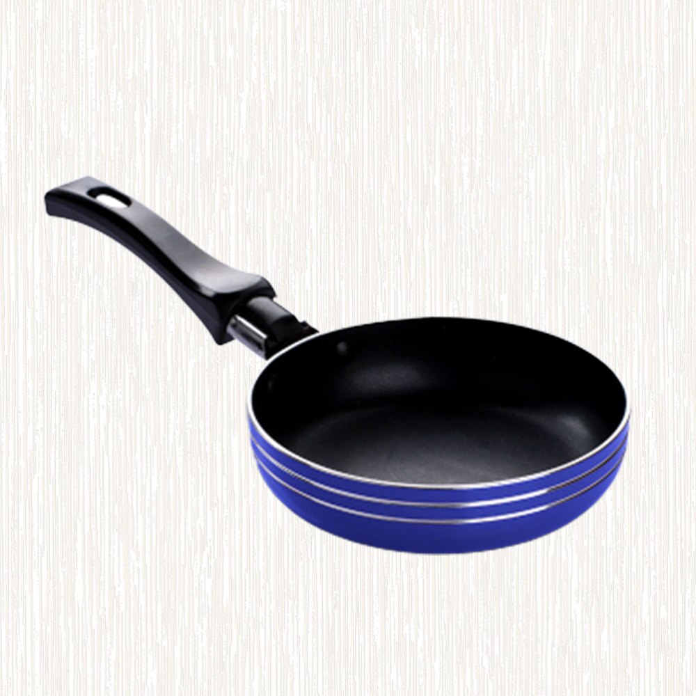 Durable Non-stick Pan Practical Frying Pan Useful Omelette Steak Pan Kitchen Gadget for Home Restaurant (Random Color)