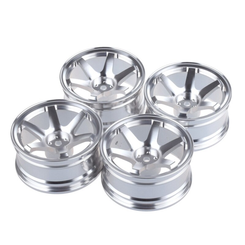 4 PCS Aluminium Legierung Rad für Traxxas HPI HSP RC 1:10 Auf-Straße Rimmer Rad Felgen