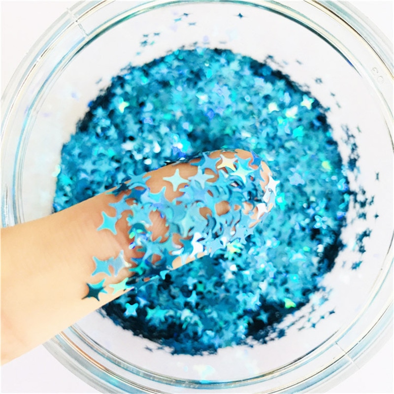 1 Doos Pailletten Slice Glitter Sprinkles Filler Voor Klei Diy Nail Beauty Decoratie Speelgoed Voor Kinderen Kids