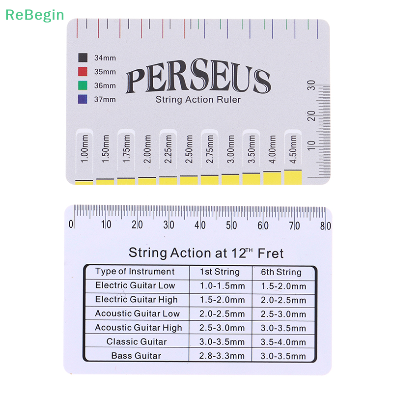 Gitaar Accessoires Gauge Liniaal Elektrische Gitaar Gereedschap Voor Snaarinstrumenten