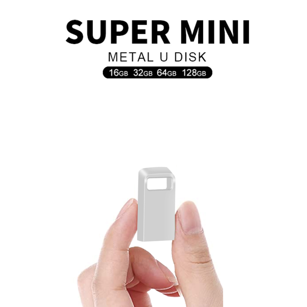 USB2.0 4 GB Disk USB Flash Drive 32 GB Cool Pendrive Metal 8 GB Pen Drive 16 GB USB Stick Color Silver Flash Drive high speed