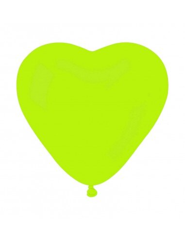 Latex ballonnen Hart 13cm Metallic Lime Green
