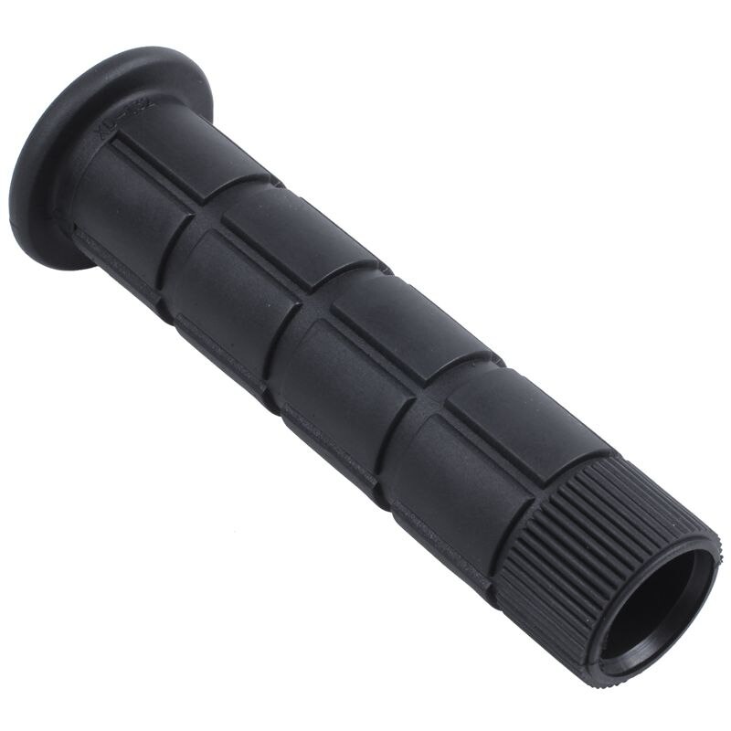 Fiets Stuur Grip Rubber Mtb Bmx Road Fietsen Stuur Lock-On Paddestoel End Handgrepen, Zwart