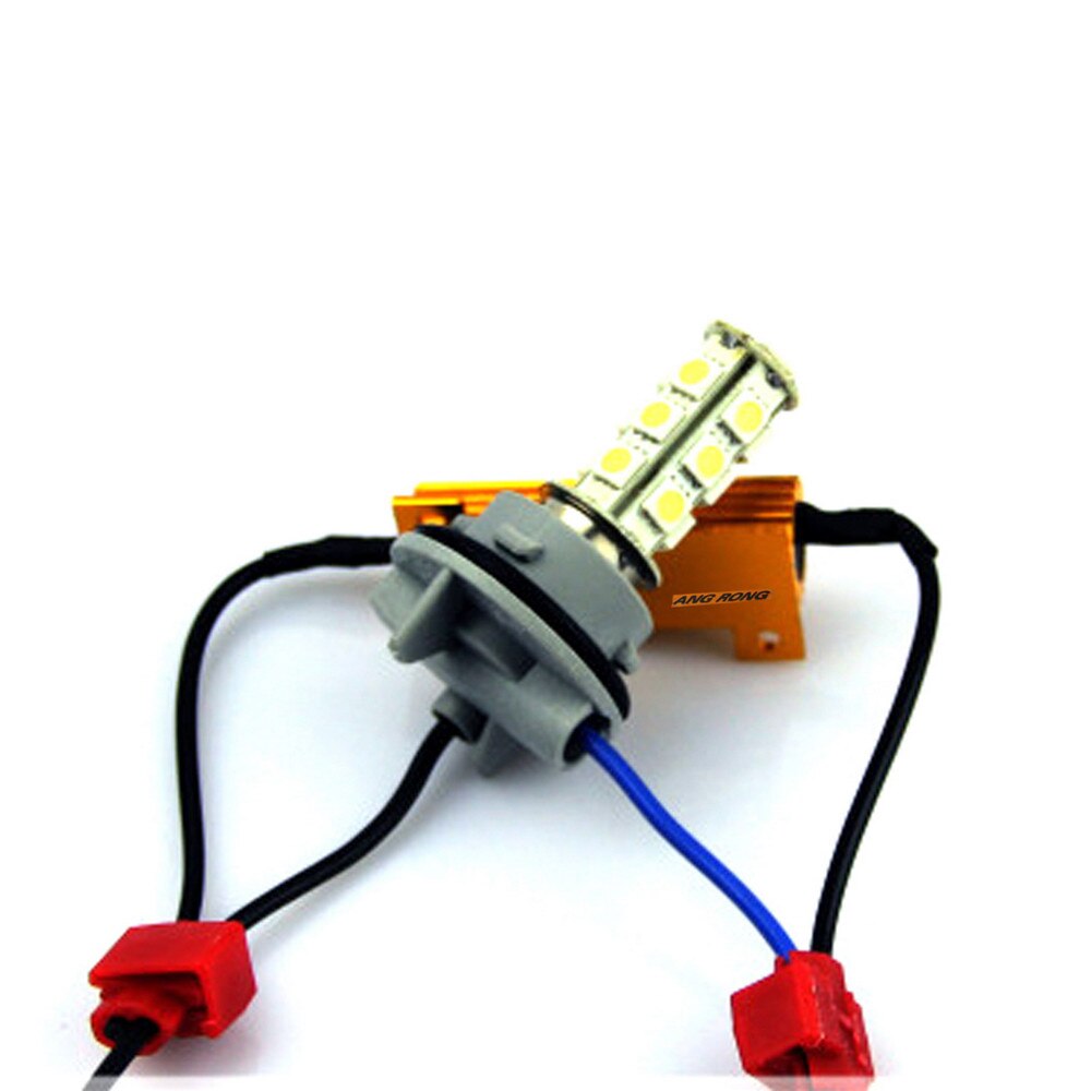 ANGRONG 2X LED Load Resistors 50W 6 ohm Stop Car Light Flicker Cancel Error Message 12V DRL Fog Lamp Canbus Canceller Decoder