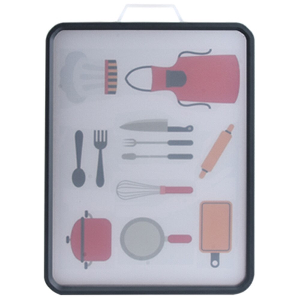 Kitchen Double Sided Chopping Board Multifunctional Kitchen Cutting Board Vegetable Fruits Food Chopping Block: H02