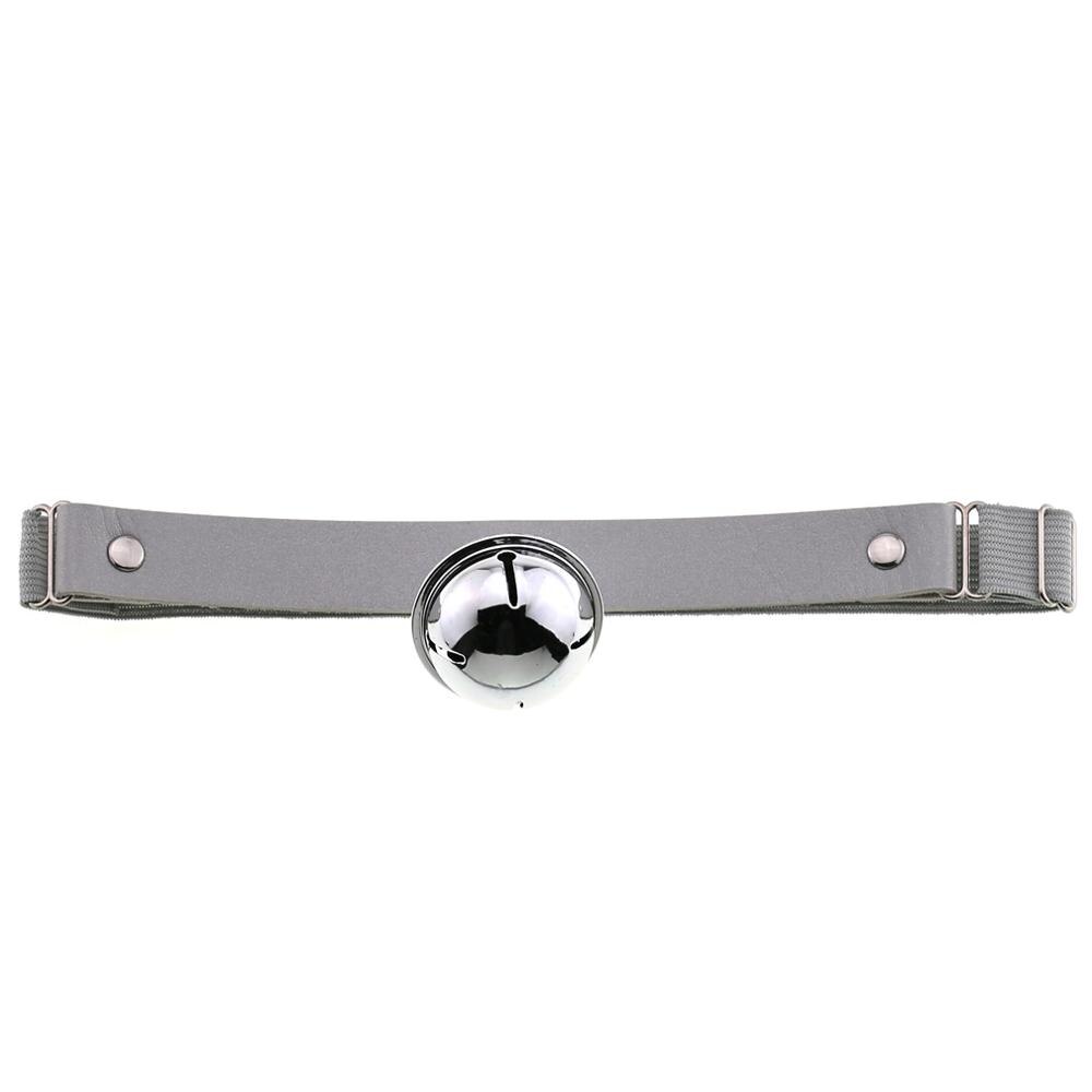 Phyanic Punk Gothic Grote Bel Garter Riem Leren Elastische Jarretel Been Ring Harajuku Accessoires: silver