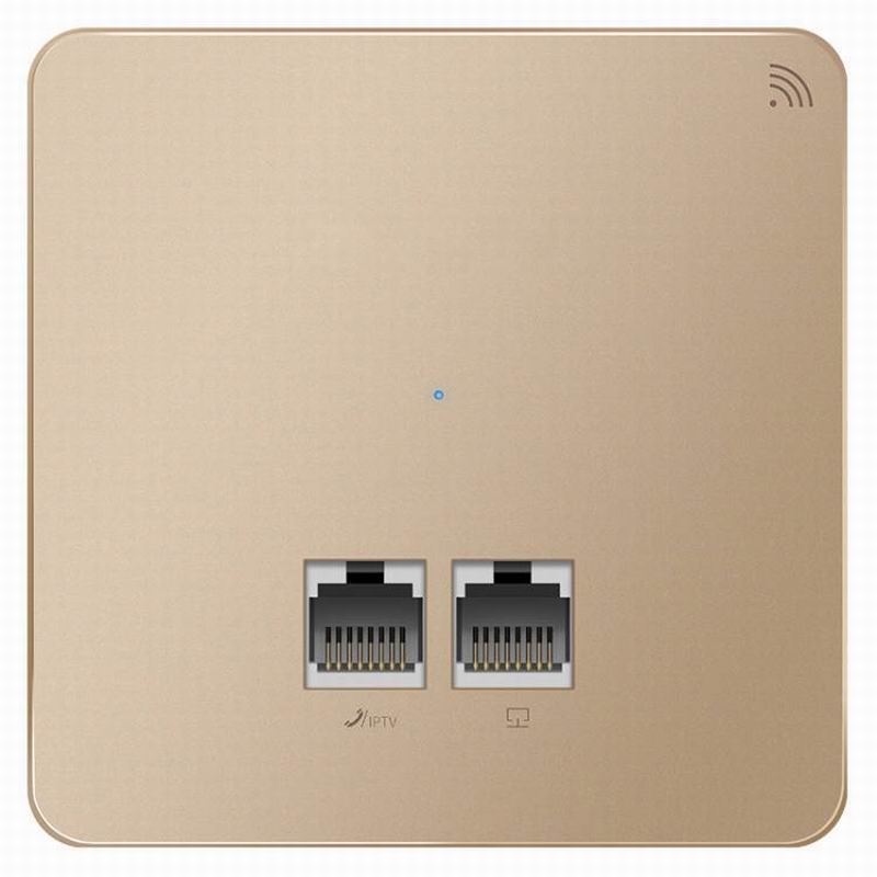 2.4GHz 300Mbps in Wall AP For WiFi project Indoor AP 802.11AC WiFi Access Point PoE Power Supply 100M RJ45 Port*2