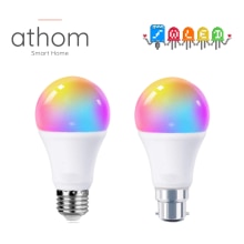ATHOM Pre Flashed WLED Smart Bulb RGBCW 7W Works E27 B22