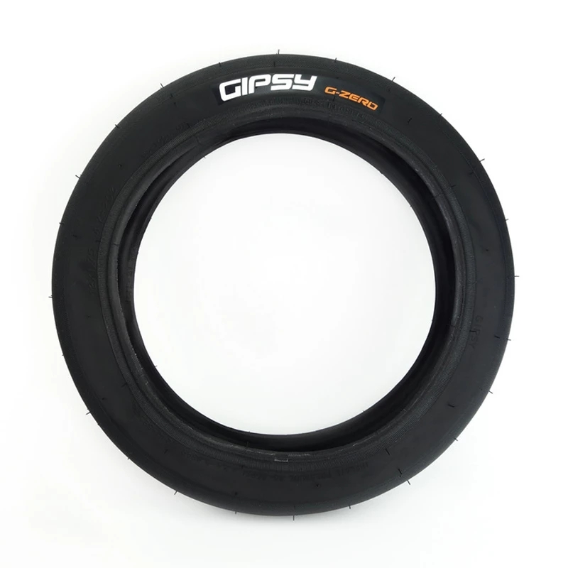 GIPSY 12 inch Bicycle 12x1.75 FOLDING TIRE 155g 85PSI 120TPI 12'' Slick Tire Balancebike Pushbike Kids Bike Upgrade Tire G-ZERO