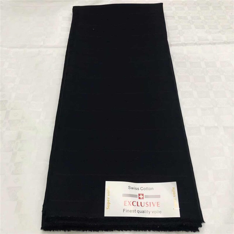 Grey Nigerian Men Fabrics Nigeria Style Atiku 100% Swiss Cotton Fabric 5 yards White African Atiku Lace Material For Man Garment: Color5