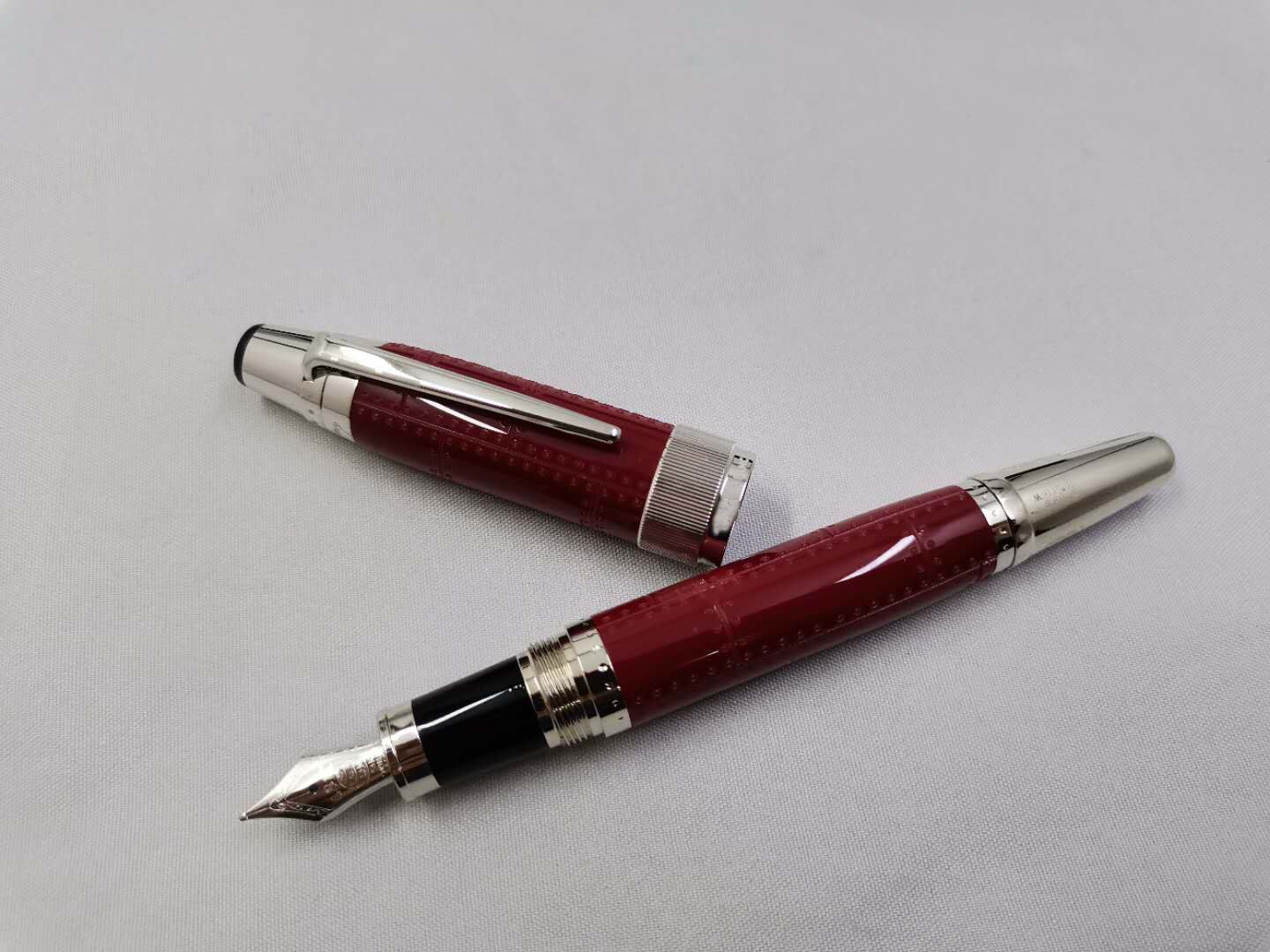 Wakaka-pluma estilográfica de Saint Exupéry, mb Monte Tyler, bolígrafo de tinta blanc: Red Fountain pen