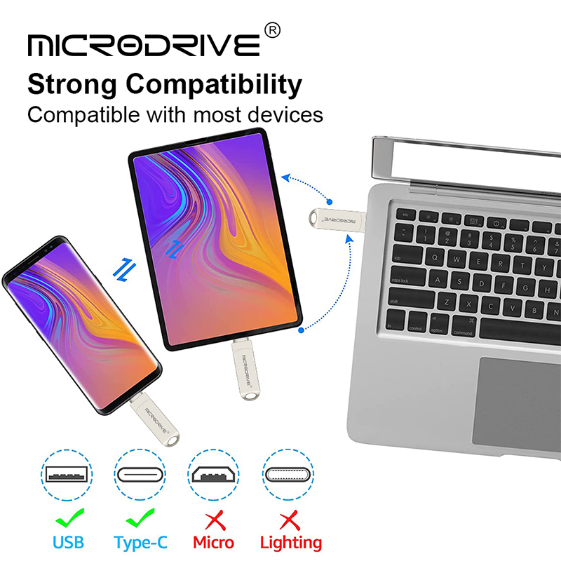 Type C USB3.0 flash drive 8GB 16GB 32GB 64GB 128GB for Andriods SmartPhone Memory MINI Usb Stick