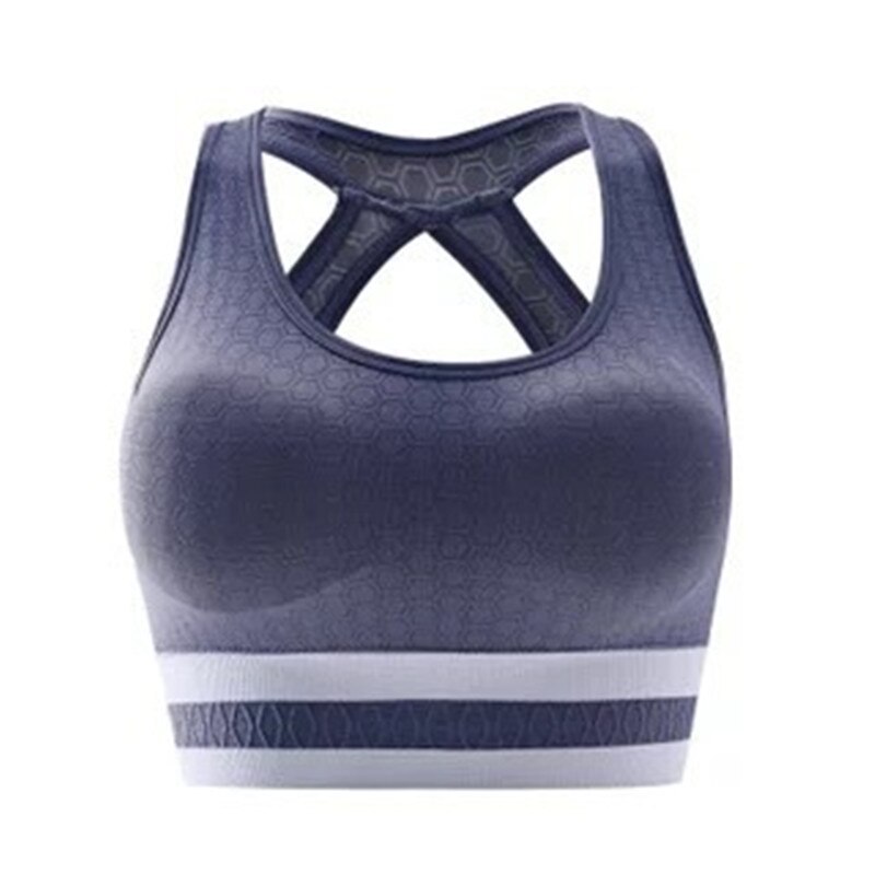 Chaleco de Yoga sin costuras para mujer, ropa deportiva para gimnasio, entrenamiento para correr, top transpirable de alto estiramiento, sin mangas: Gris