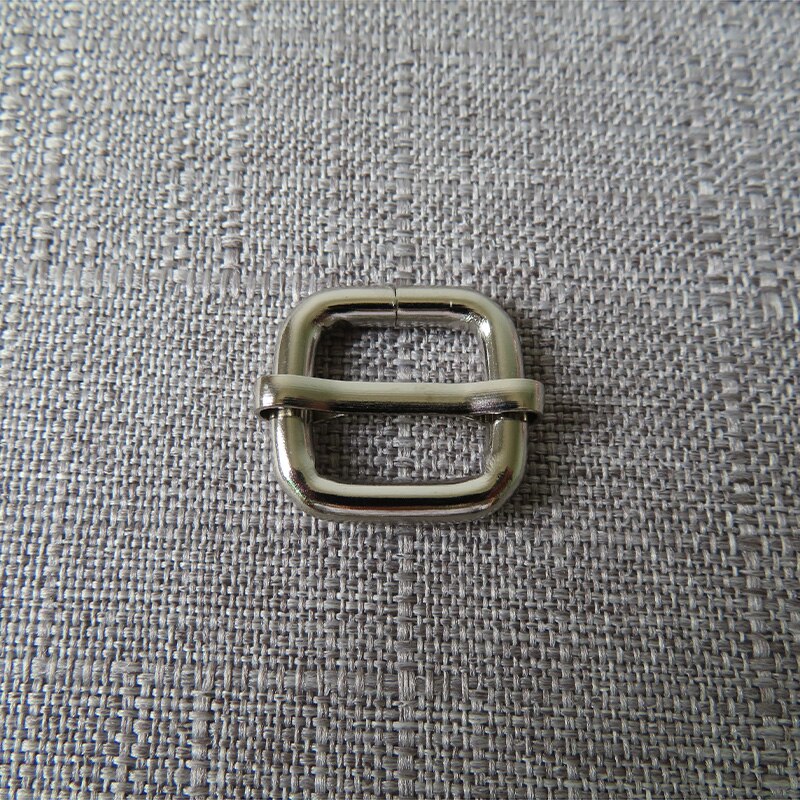 1 pièces 15mm métal ajusteur curseur matériel pour sac à dos sac à main chat chien collier couture accessoires sac à main sangles boucle de ceinture: Silver