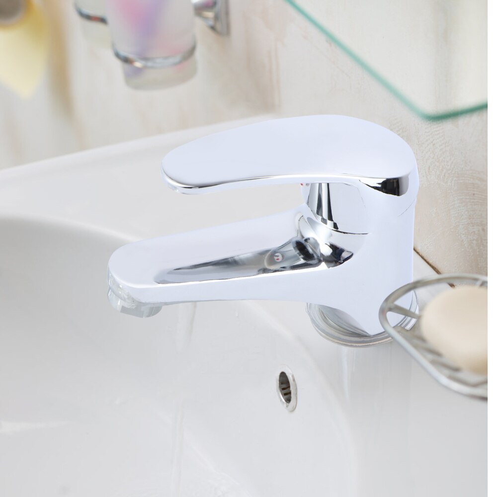 Kitchen Tap Alloy Basin Taps Metal Sink Tap and Cold Water Home Alloy)
