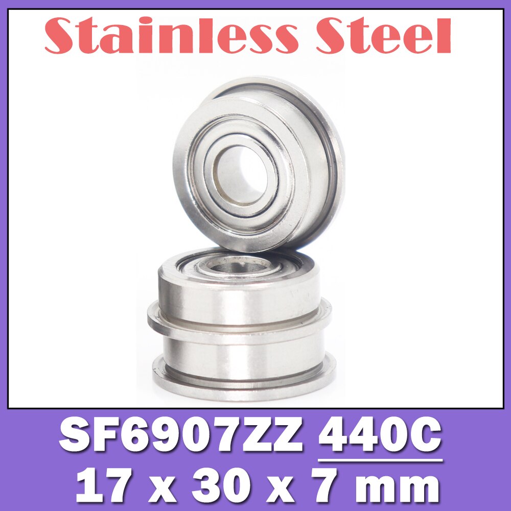 10 stücke Flansch Kugellager F683ZZ 3x7x3mm Metric... - Viceal